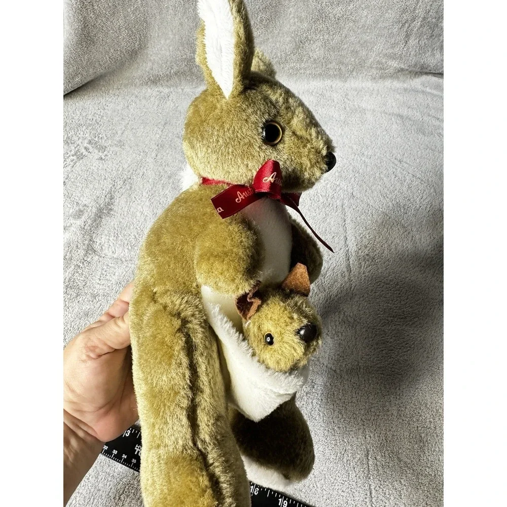 I ❤️AUS Australia Kangaroo W/Baby Joey & Koala Bear Plush Stuffed Animal Toy 11